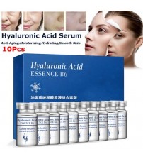 Bioaqua Hyaluronic Acid Essence B6 Facial Skin Serum 10 Pcs